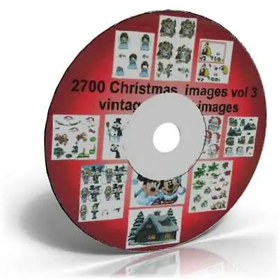 £1.99 • Buy 2700 VINTAGE CHRISTMAS  .ART & CRAFT COMPILATION CD Vol. 3