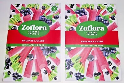 Zoflora Scented Sachets 30g Choice Midnight Blooms Linen Fresh Rhubarb Cassis • £3.95