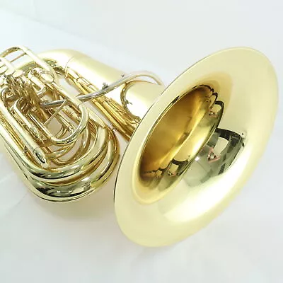 King Model 2341W Intermediate 4-Valve Front Action BBb Tuba SN 651615 OPEN BOX • $7149