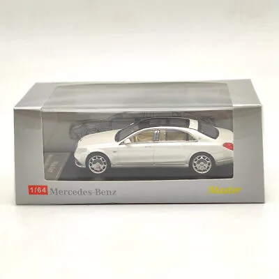 £17.99 • Buy 1/64 Master Mercedes Benz Maybach S560 Diecast Toys Car Models Miniature Hobby