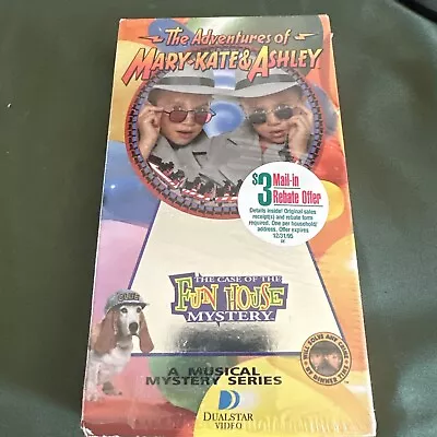 The Adventures Of Mary Kate & Ashley Olsen Fun House Mystery VHS Video T8 • $8.99