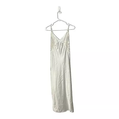Victoria's Secret Full Length Nightgown White Bridal Lace Size S • $37.50