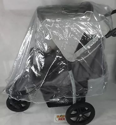 New Raincover Rain Cover For 3 Wheeler Pushchair Hauck Mothercare Urban Detour + • £12.69