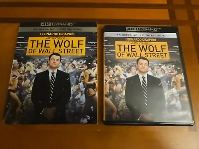 The Wolf Of Wall Street 2013 4K Ultra HD & Digital Rare Slipcover Paramount • $24.99