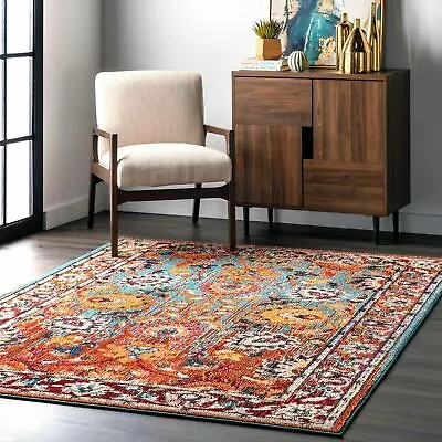 NuLOOM Traditional Transitional Vintage Floral Mallory Multi Area Rug • $96.81