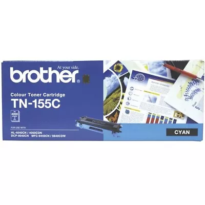 Brother Genuine TN-155C CYAN Toner For 9440CN 9450CDN 9840CDW 9040CN 4K Pages • $225