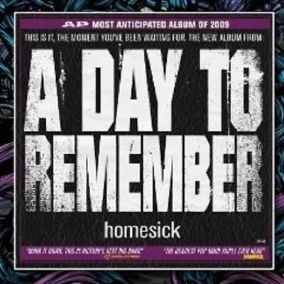 A Day To Remember  Homesick  Cd New • $58.05