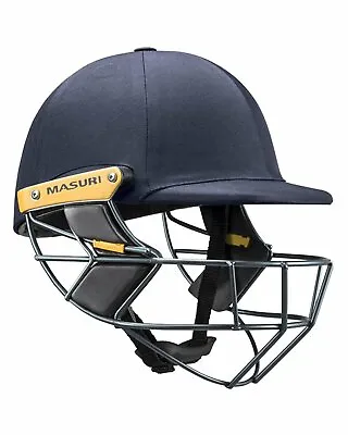 Masuri T Line Titanium Wicket Keeping Helmet - Navy - Senior • $236.33