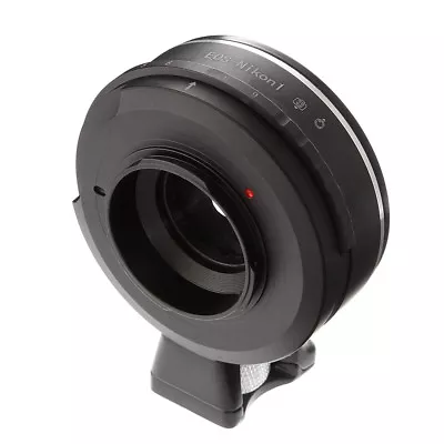 Built-in Aperture Adapter For Canon EOS EF Mount Lens To Nikon 1 Mount J4 J5 J1 • $32.99