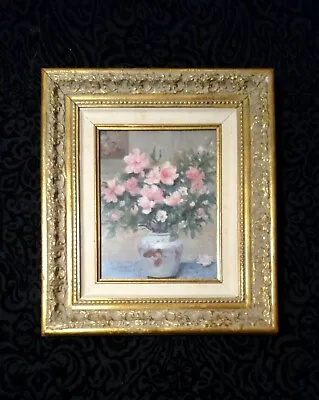 D'AZALLES ROSES Print By Marcel Dyf 15x17 Frame 8x10 Picture • $50