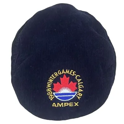 1988 Olympics Vintage Cap Ampex Flat Cap Hipster Y2k Vintage 80s • £22.50