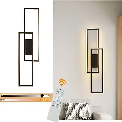 Modern LED Wall Lamp Fixture Sconce Bedroom Bedside Living Hallway Stair Light • $42.22