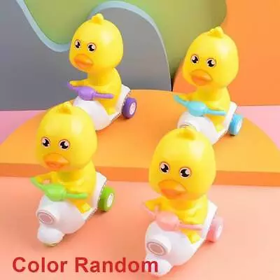 Press Pull Back Cars Cute Little Yellow Duck Toy Car For Kids Birthday Toy Gifts • $12.19