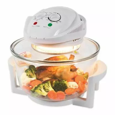 12L 1300W Halogen Oven Convection Cooker Air Fryer Fast Health Cooking No Oil • £27.95