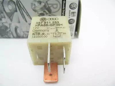 $21.93 • Buy NEW GENUINE OEM Vw Audi 357911253 Glow Plug Relay