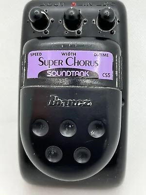Ibanez Vintage CS-5 Super Chorus Soundtank Pedal- TESTED • $49.95