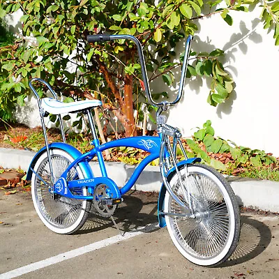 Classic 20  Man's Beach Cruiser Bike 144 Spokes Single Speed W/ Banana Seat • $499.99