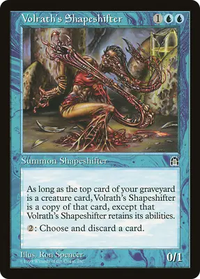 Volrath's Shapeshifter X (1) - Stronghold MTG - EX/NM - R48 - 4RCards • $5.95