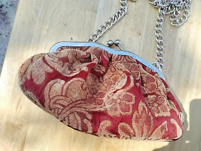 Vintage Clutch Purse Tapestry Carpet Bag • $24