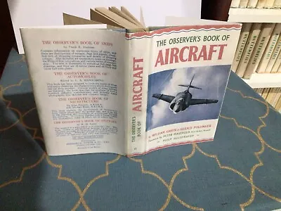 Observers Book Of Aircraft January 1957 + Copy D/j • £12.99