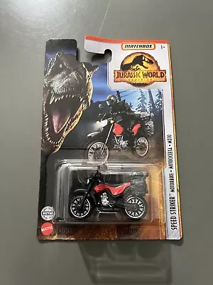 Matchbox Jurassic World Dominion Speed Striker Motorbike Motorcycle Dirt Bike • $9.95