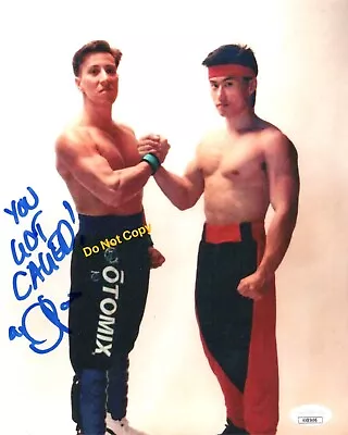 DANIEL PESINA Signed 8x10 Photo MORTAL KOMBAT Game Johnny Cage Scorpion JSA • $39.99