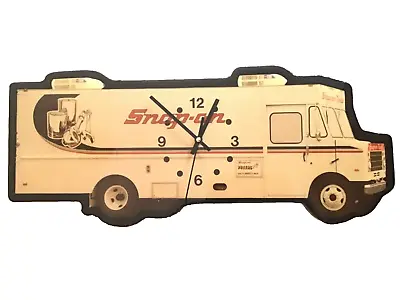 Snap On Tools Collectible Large Tool Truck Wall And Shelf Clock 23”x 10” NICE • $149.95