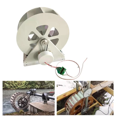 £188.99 • Buy Water Turbine Generator Hydroelectric Generator Outdoor Water Wheel NewPIZ2