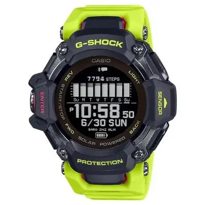 Casio G-SHOCK GBD-H2000-1A9JR G-SQUAD Sport Bluetooth GPS Digital Men Watch NEW  • $398
