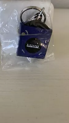 SEALED NEW Vintage NINTENDO GAMECUBE Purple Keychain Keyring Official Promo RARE • $74.99