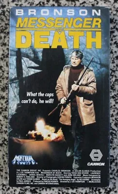 Messenger Of Death VHS 1988 Charles Bronson Action Thriller Mystery • $4