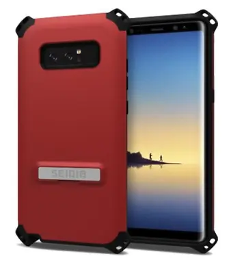 $11.11 • Buy New - Seidio DILEX Case For Samsung Galaxy Note 8 - Red - 6ft Drop Protection