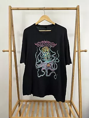 Mastodon Crack The Skye Heavy Metal Band Black Short Sleeve T-Shirt Size XXXL • $99.95