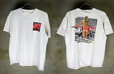 Vintage 1993 MSR MS Racing Motocross T-Shirt Double Sides Allsizes • $20.99