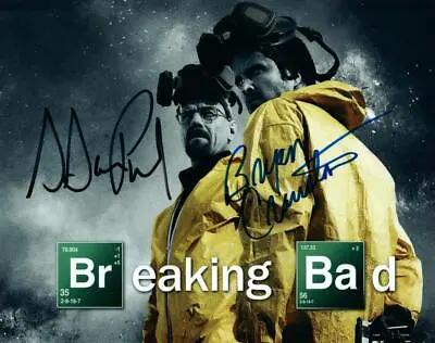 Bryan Cranston Aaron Paul Autographed 8x10 Photo Signed Picture Very Nice + COA • $73.22