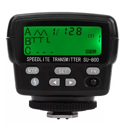 SU800 Wireless TTL Speedlight Commander Flash Light Trigger Transmitter For BLW • £64.48
