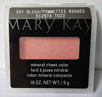 Mary Kay SHY BLUSH Mineral Cheek Color 012974 NEW Discontinued! • $19.49