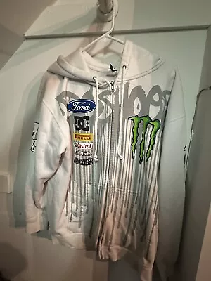 DC Monster Energy Zip Up Hoodie • $56