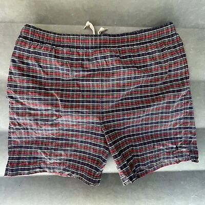 Polo Sport Ralph Lauren Men’s Xl  36-38 Plaid Swim Trunks Beach Designer Luxury • $22.97