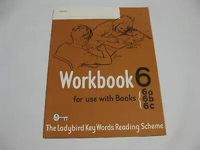 Ladybird  Book Key Words Reading Scheme Workbook 6 • £19.99