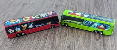Disney Parks Matchbox Motor Coach Tour Die Cast Bus Set Of 2 Car Toys • $22.99