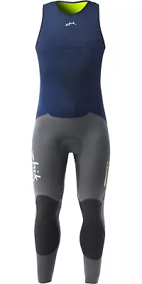 Zhik Mens 2024 Superwarm V Skiff Long John Wetsuit - Navy • $209.99