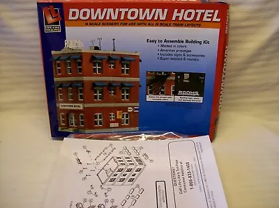 Life-Like Downtown Hotel N Scale NIB • $9.99