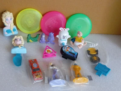 $8.99 • Buy Vintage Fast Food Cereal Premium Toys Lot Kelloggs Fruity Pebbles General Mills 