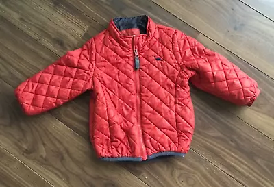 Blue Zoo Boys Orange Lightly Padded Jacket Size 2-3 Years • £3.99
