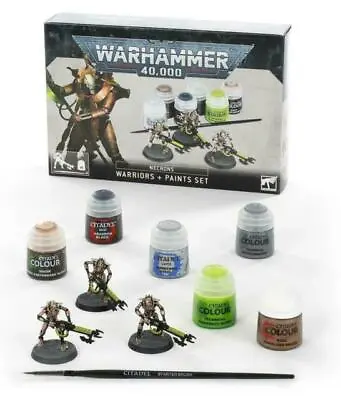 £19.99 • Buy Games Workshop Warhammer 40K Necrons Warriors And Paint Set (99170110003)