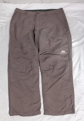 £29.50 • Buy Mountain Equipment Hiking Trousers Approach Pants Tan Brown 30  Walking VGC!