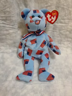 TY Beanie   UNION ™  The U.S.A. Bear • $9.99