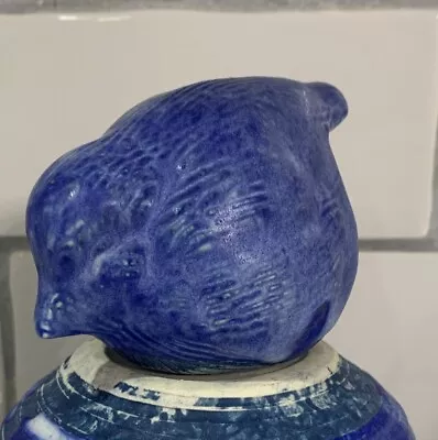 McCarty’s Pottery Robin BEAUTIFUL Blue Bird - Artist Signed • $50