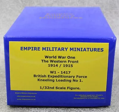 1/32 WW1 British Tommy Kneeling Loading BEF W1-1417 Empire Military Minis 17000 • £29.99